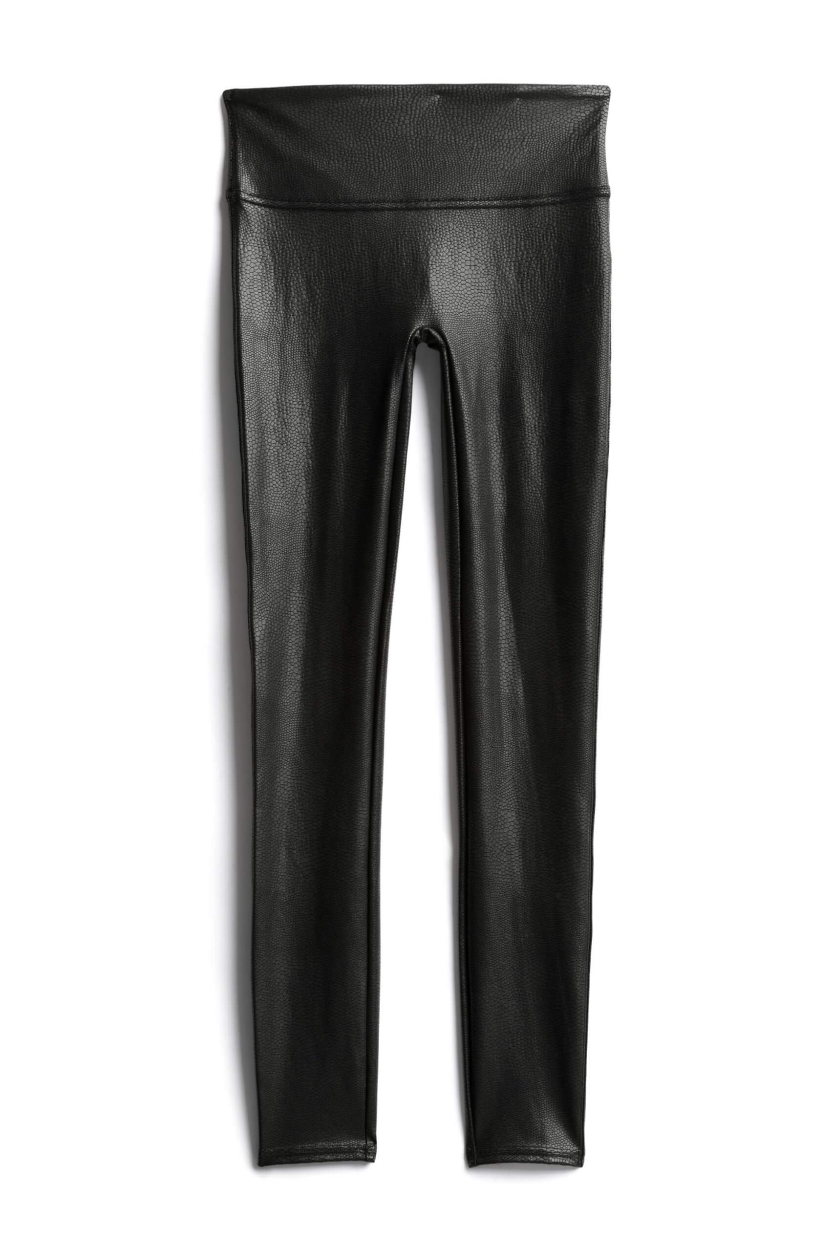Stitch Fix women’s black leather leggings.
