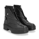 Stitch Fix Women’s black platform zip-up boots.