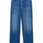 Stitch Fix Women’s straight-leg blue jeans.