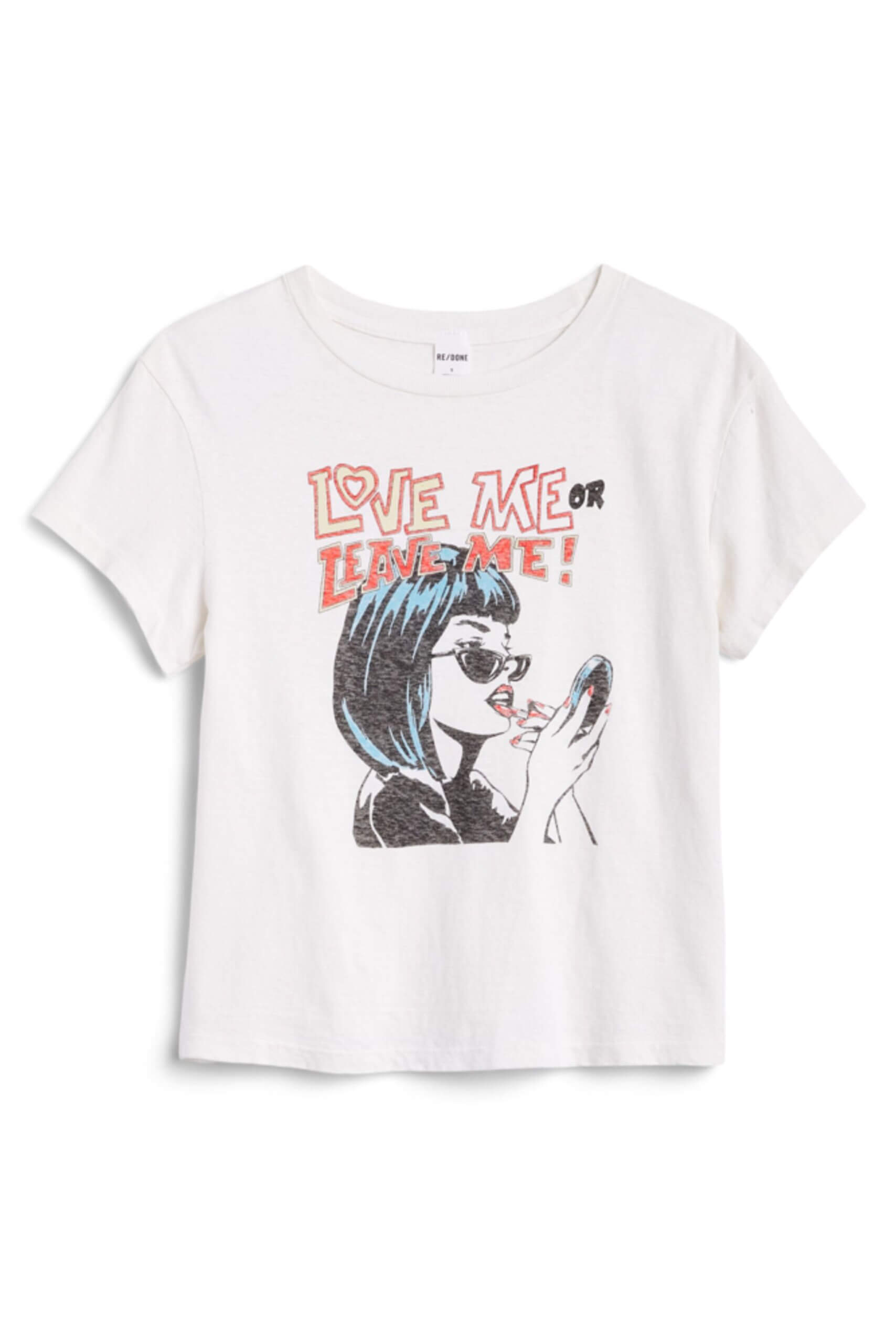Stitch Fix Women’s white short-sleeve graphic T-shirt.