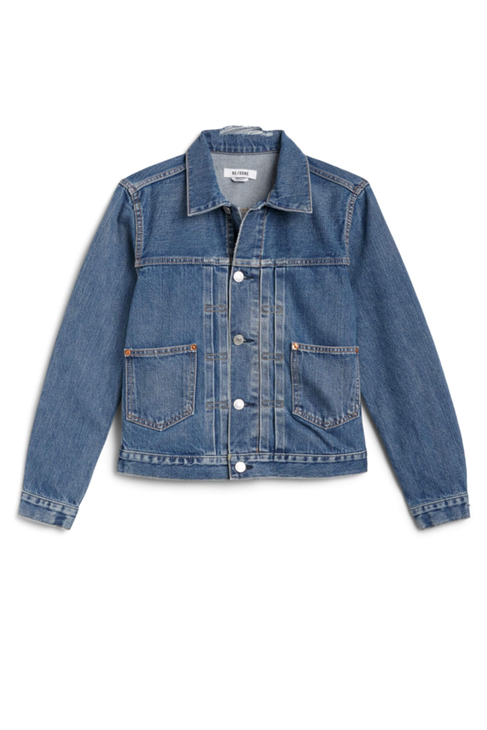 Stitch Fix Women’s blue jean jacket.