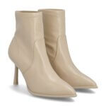 Stitch Fix Women’s off-white pointed-toe heeled booties.