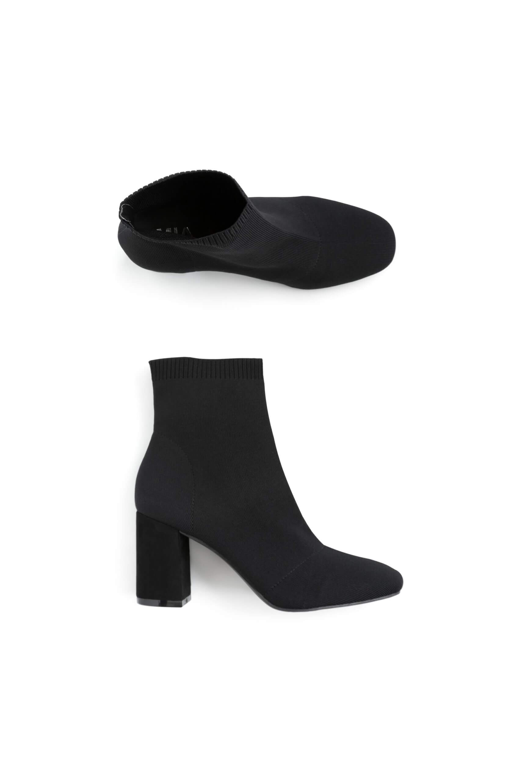 Stitch Fix women's black ankle boots.