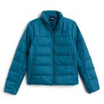 Stitch Fix women’s blue zip-up puffer jacket.
