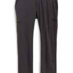 Stitch Fix women’s dark grey straight-leg performance pants.