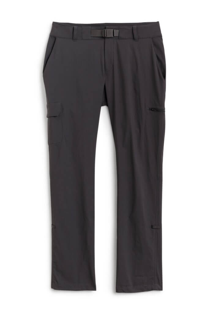 Stitch Fix women’s dark grey straight-leg performance pants.