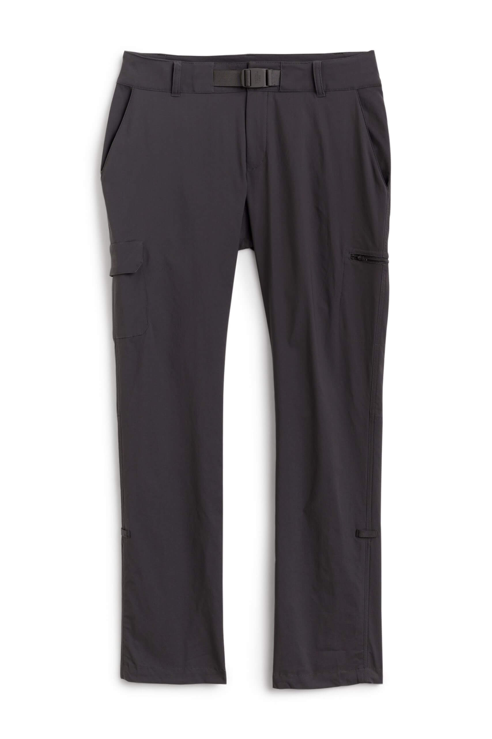 Stitch Fix women’s dark grey straight-leg performance pants.