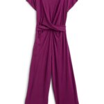 Stitch Fix women’s purple wide-leg jumpsuit.