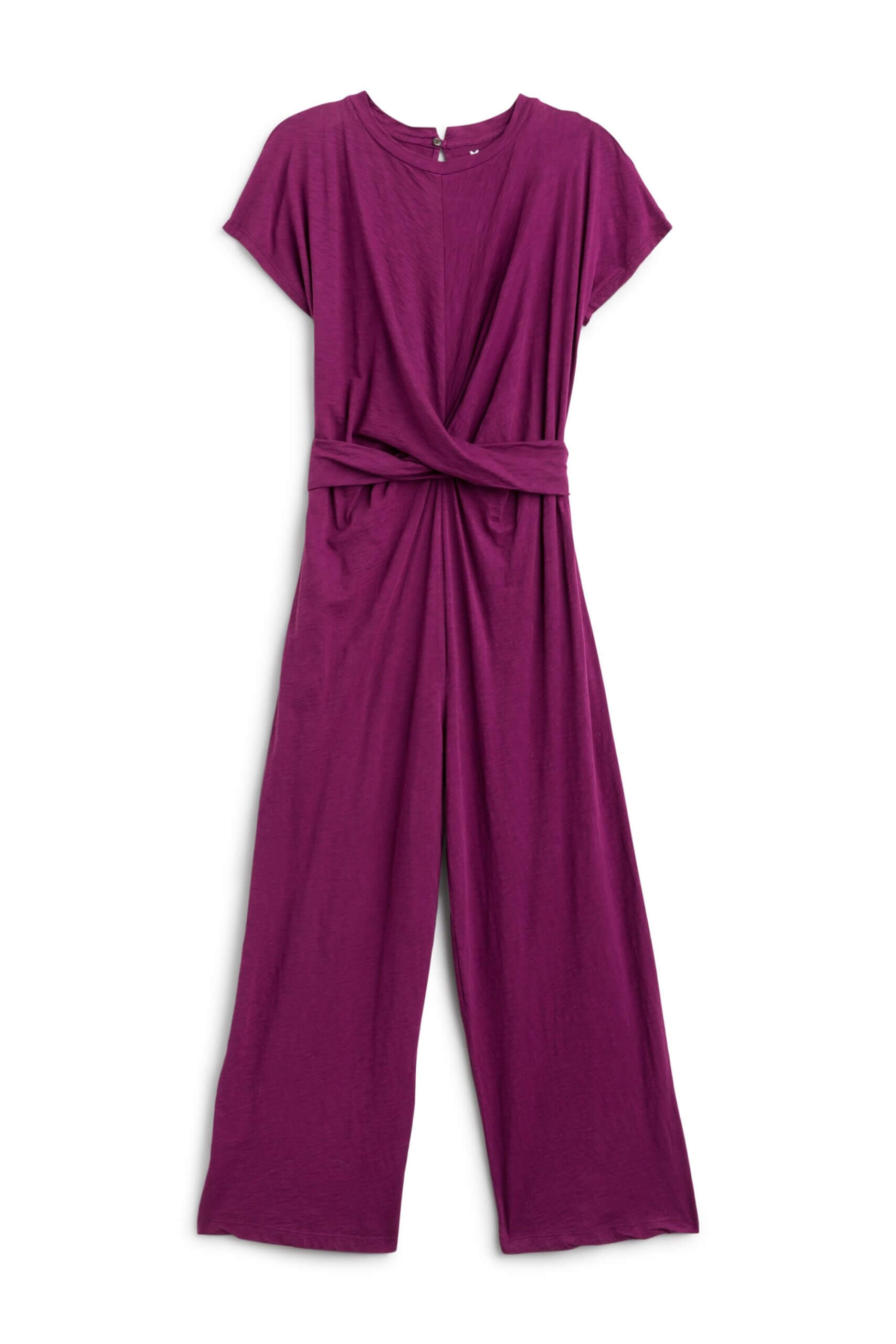 Stitch Fix women’s purple wide-leg jumpsuit.