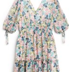 Stitch Fix women’s floral print mini dress.