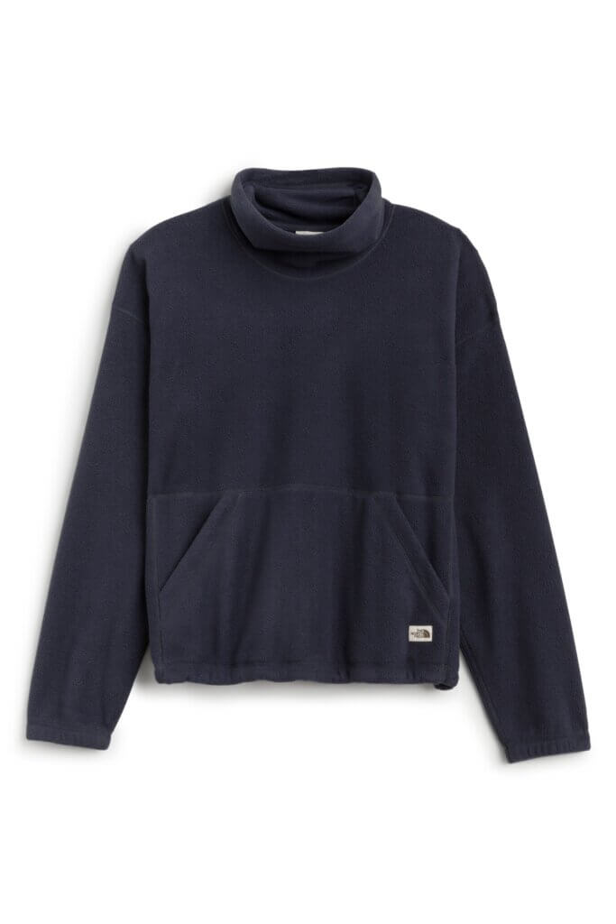 Stitch Fix women’s navy fleece pullover.