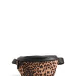 Stitch Fix women’s black and brown leopard print hip pack.