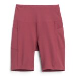 Stitch Fix women’s dark pink biker shorts.