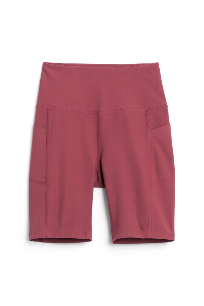 Stitch Fix women’s dark pink biker shorts.