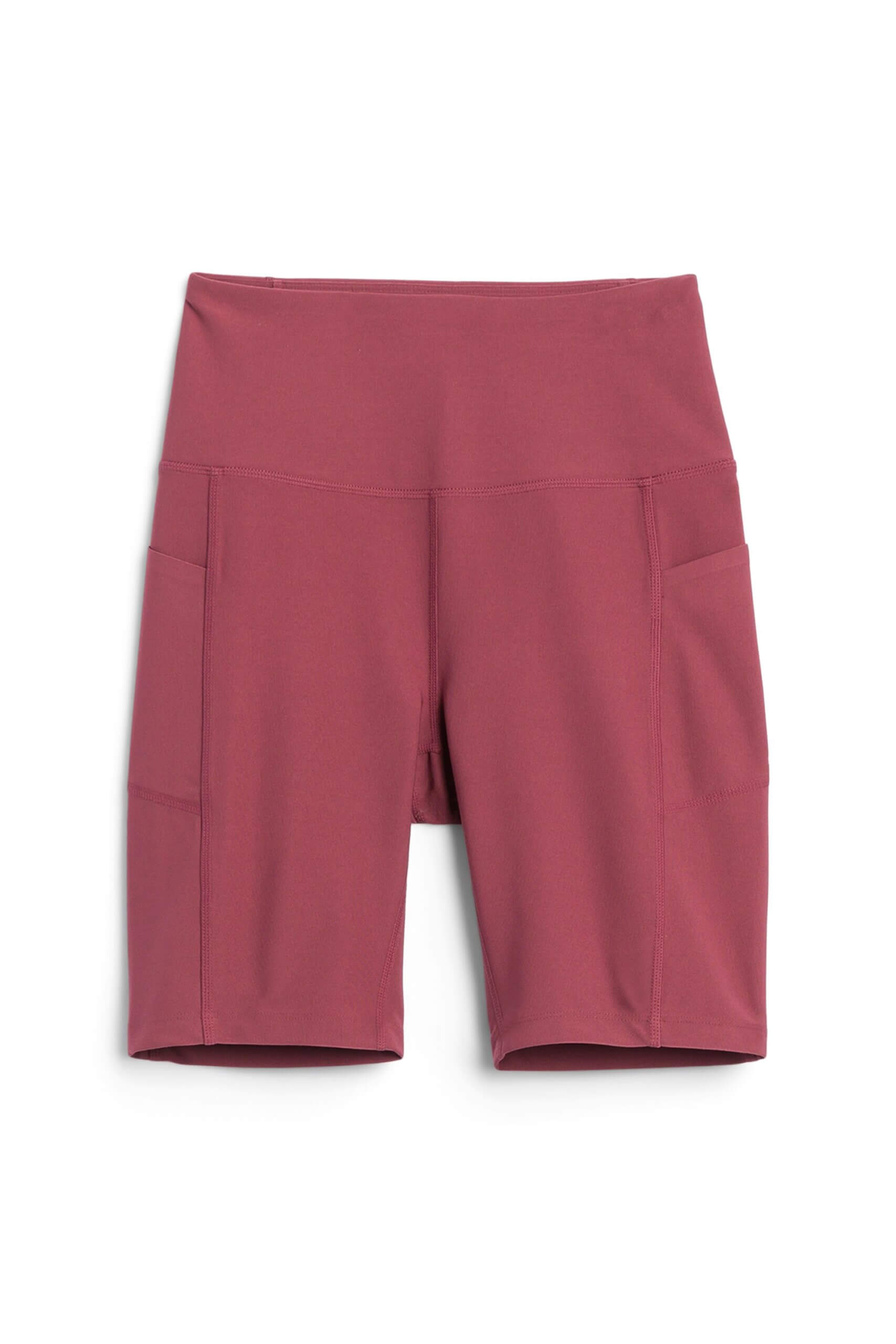 Stitch Fix women’s dark pink biker shorts.