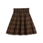 Stitch Fix women’s plaid mini skater skirt.
