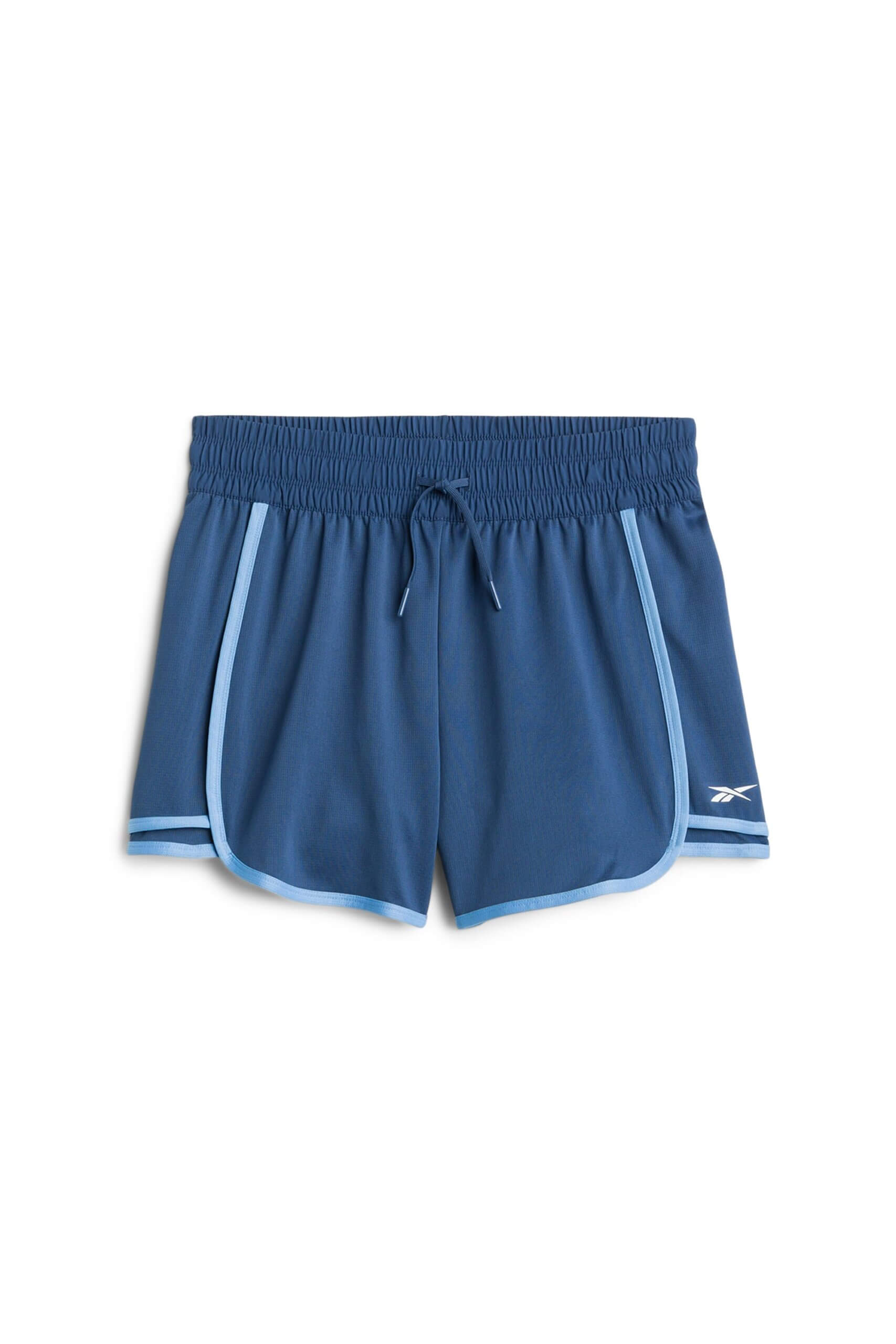 Stitch Fix women's blue performance shorts.