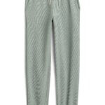 Stitch Fix women’s green french terry joggers.