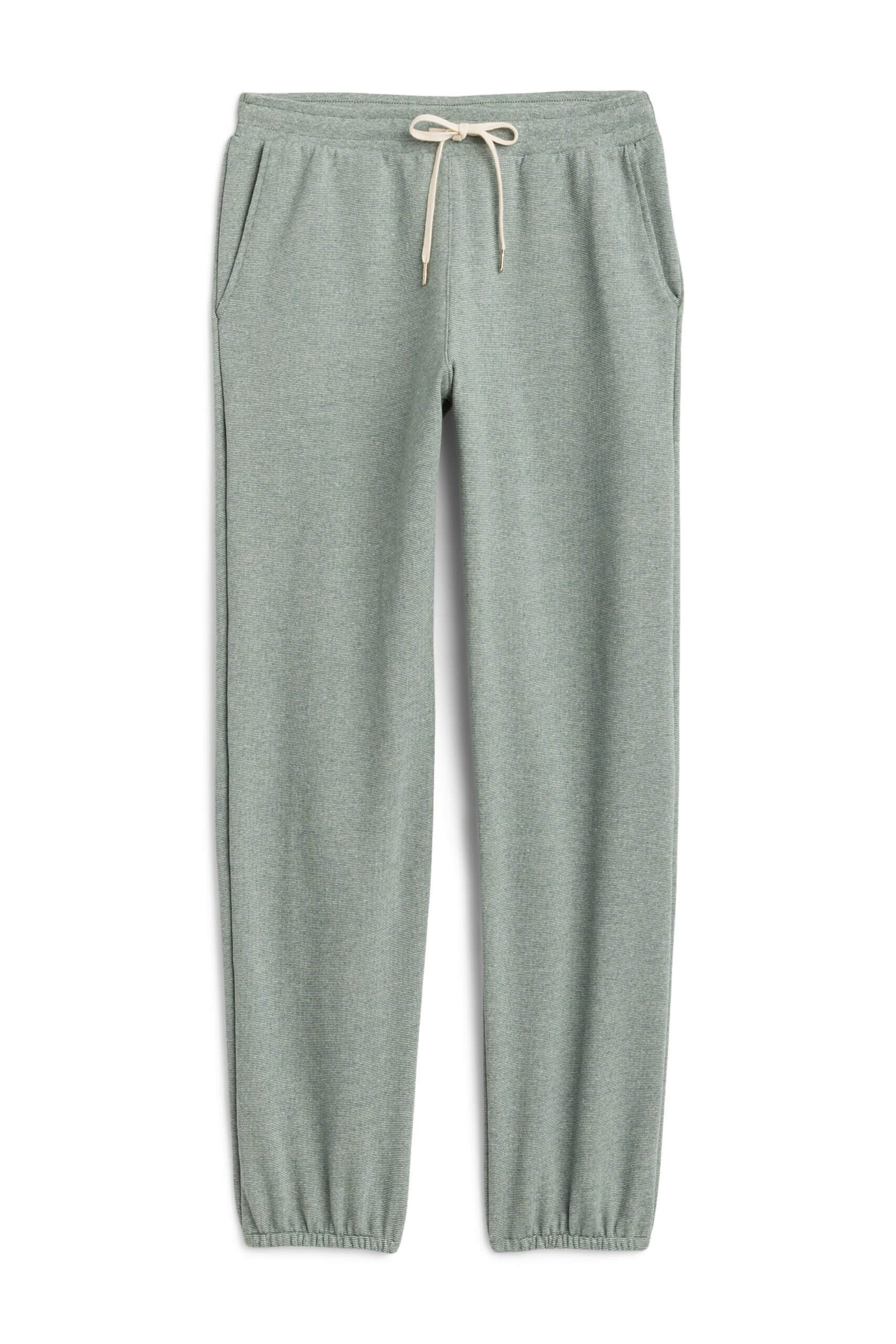 Stitch Fix women’s green french terry joggers.