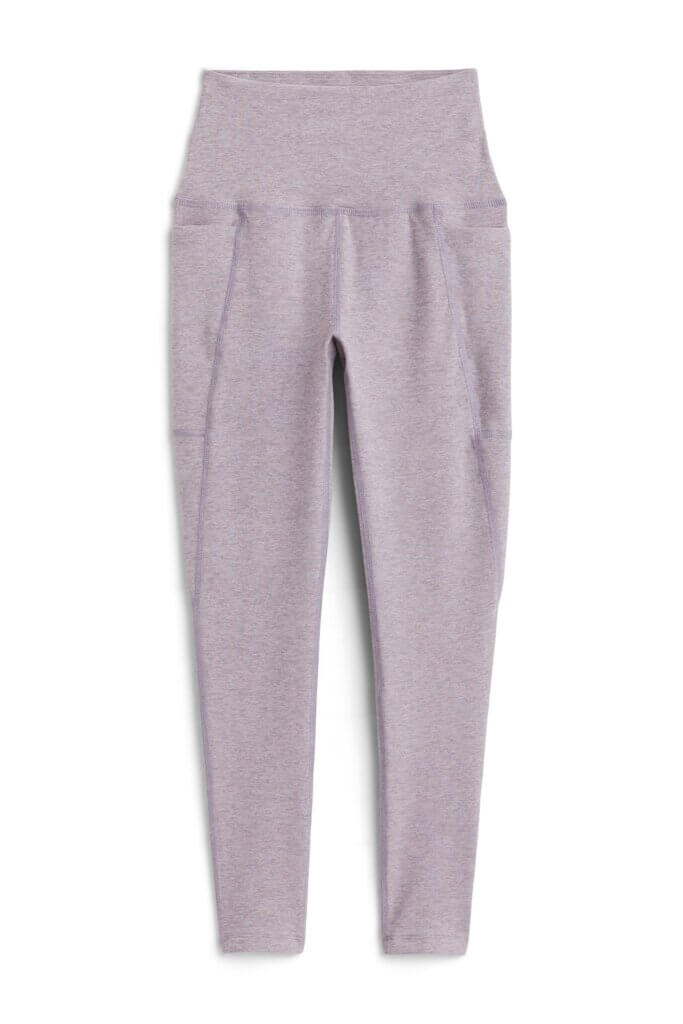 Stitch Fix women's lavender yoga leggings.