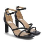 Stitch Fix women’s black strappy heels.