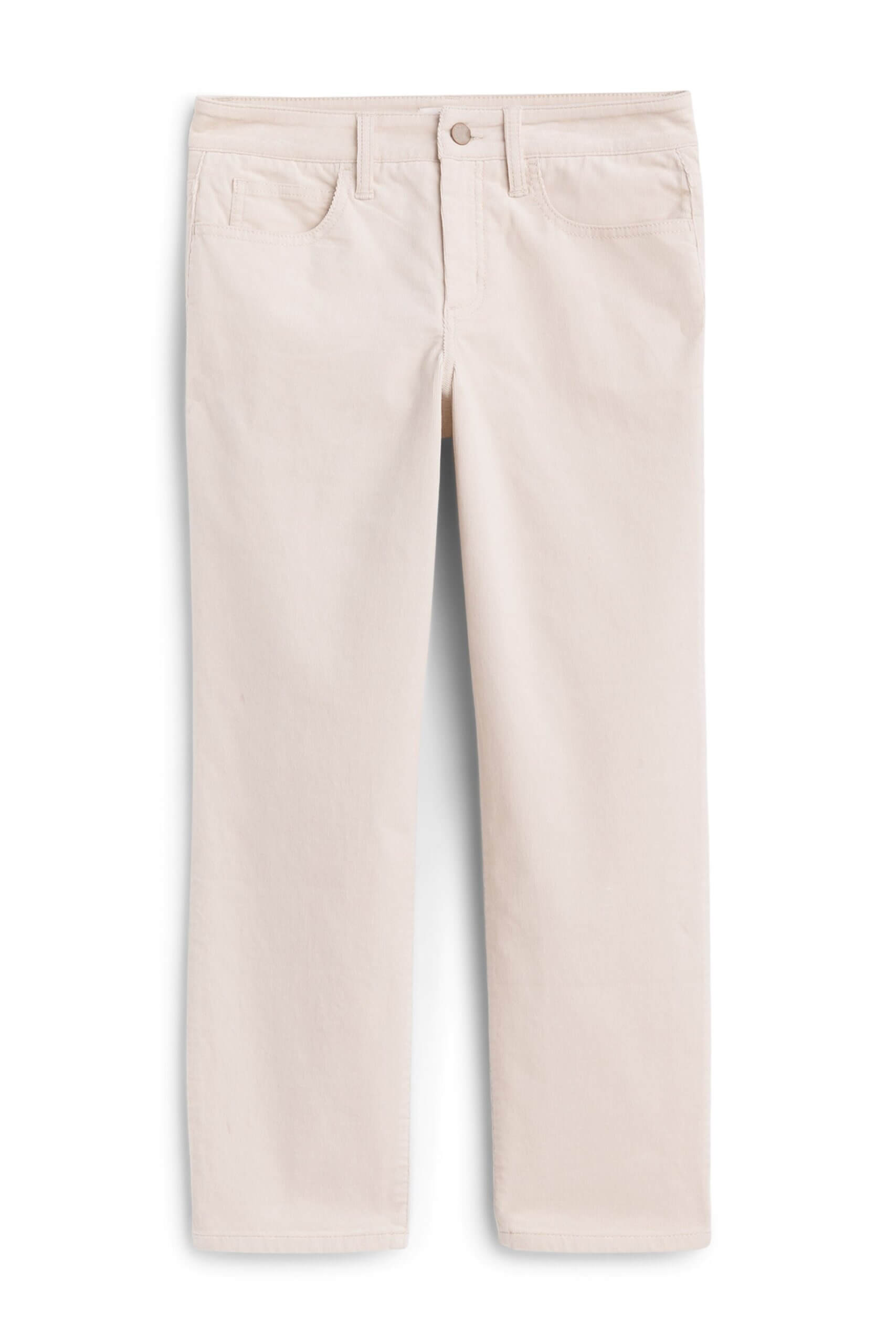 Stitch Fix women’s off-white corduroy pants.