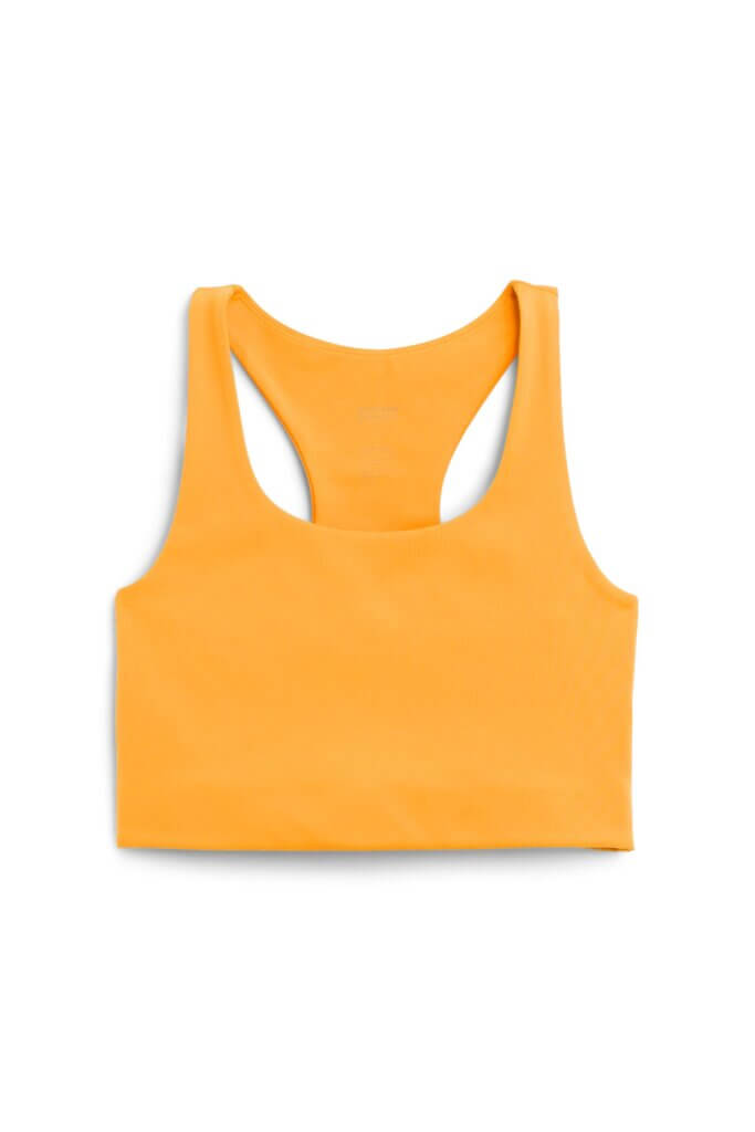 Stitch Fix women’s gold sports bra.