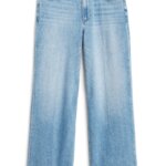 Stitch Fix women’s light blue straight fit jeans.