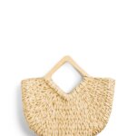 Stitch Fix women’s beige Americana aesthetic woven tote.
