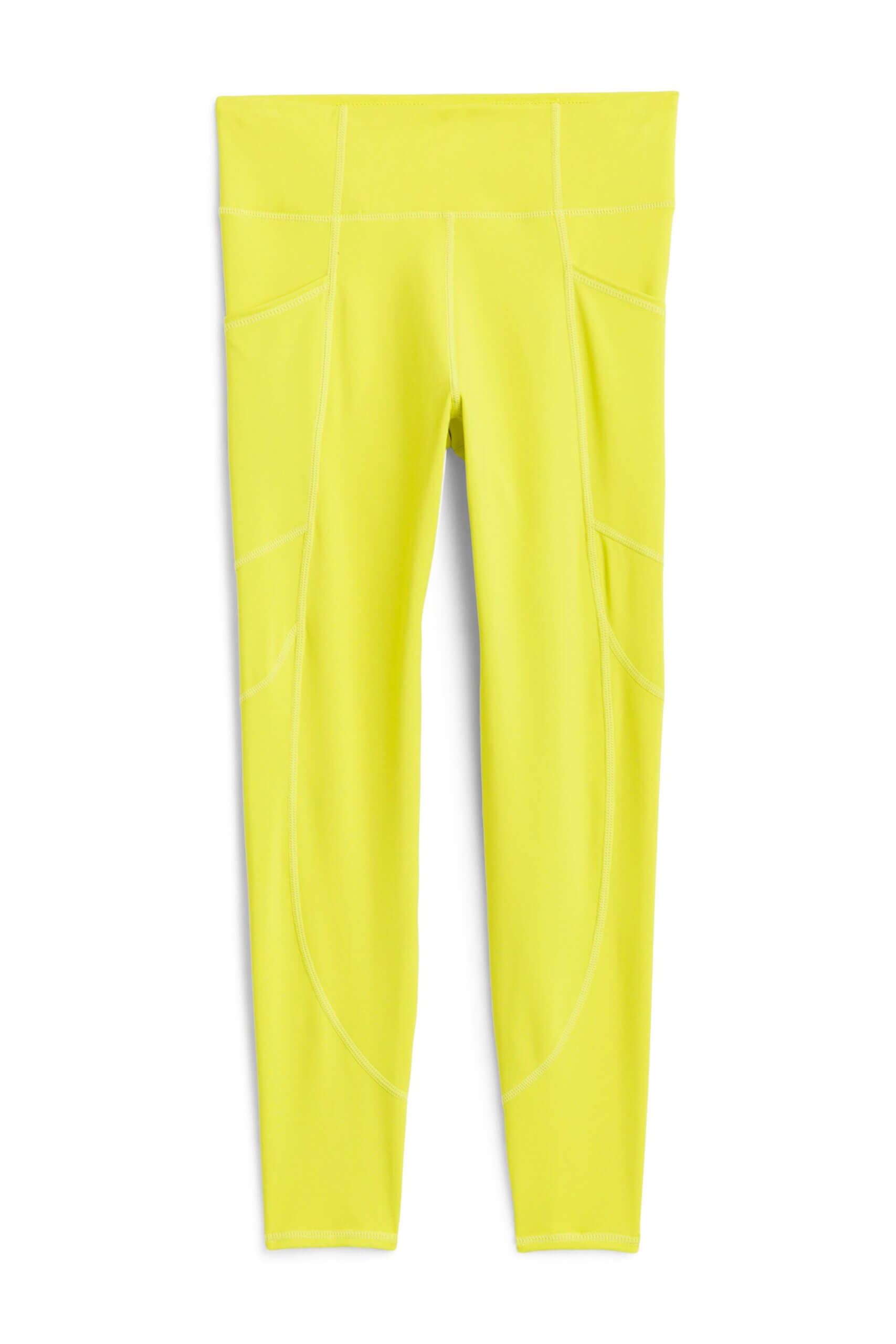 Stitch Fix women’s neon yellow leggings.
