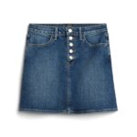 Stitch Fix women’s button-fly denim mini skirt.