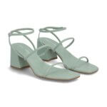 Stitch Fix women’s light green strappy heel.