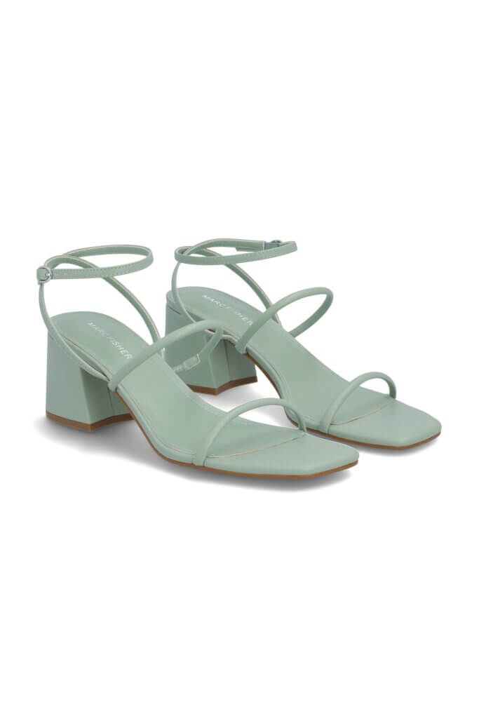 Stitch Fix women’s light green strappy heel.