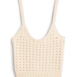 Stitch Fix women’s cream knit tank.