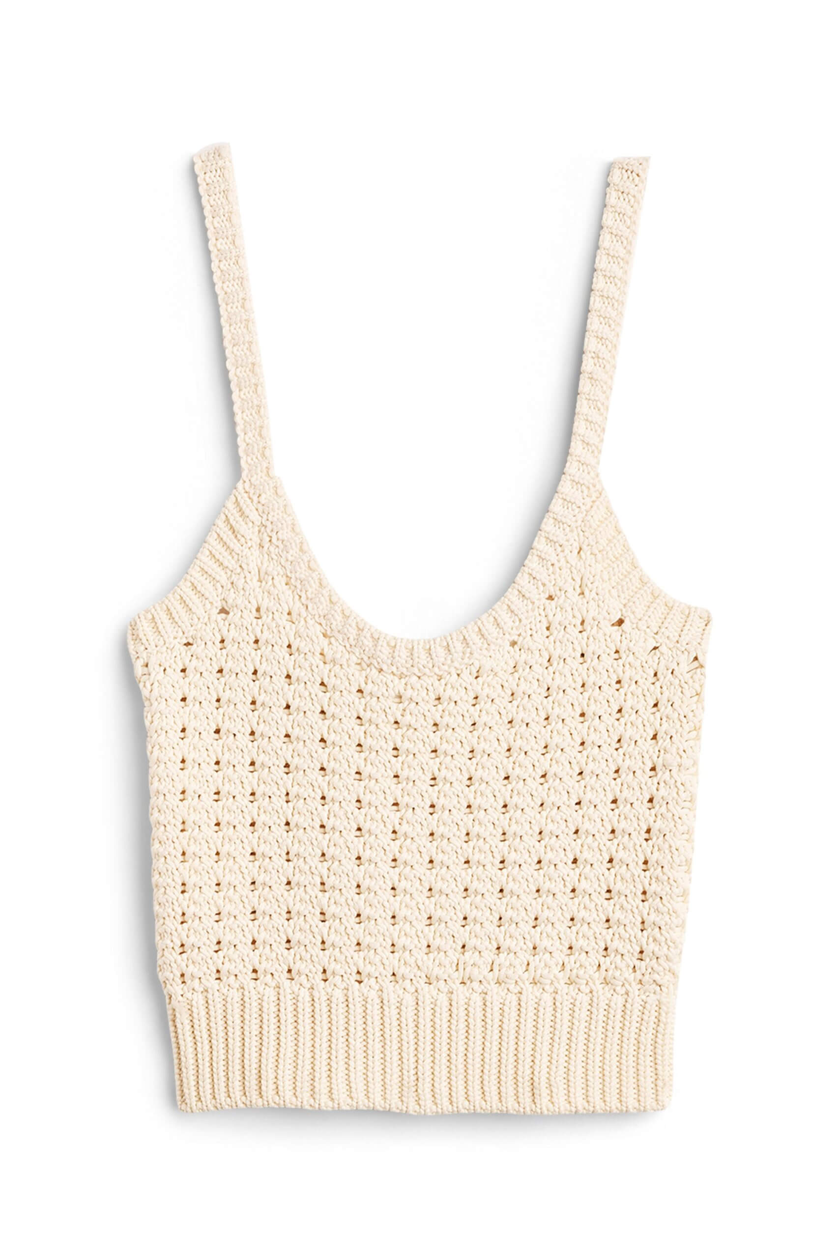 Stitch Fix women’s cream knit tank.