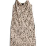 Stitch Fix women's leopard print slip dress.