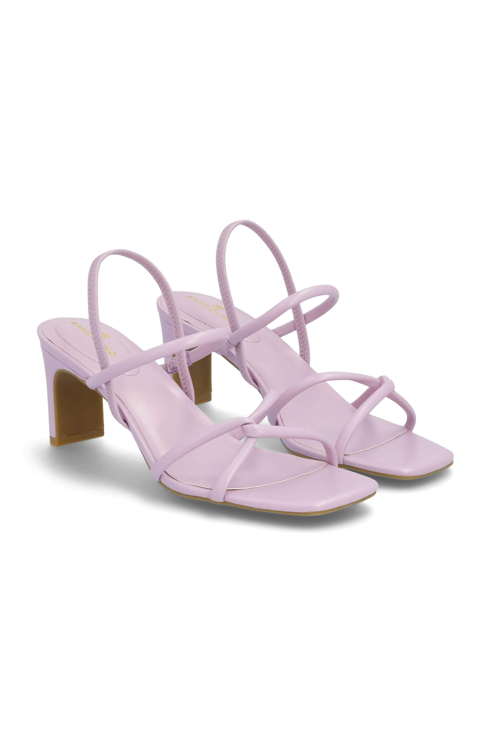 Stitch Fix women's lavender strappy heel.