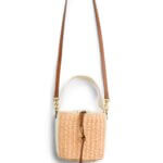 Stitch Fix women's brown woven crossbody bag accessory.