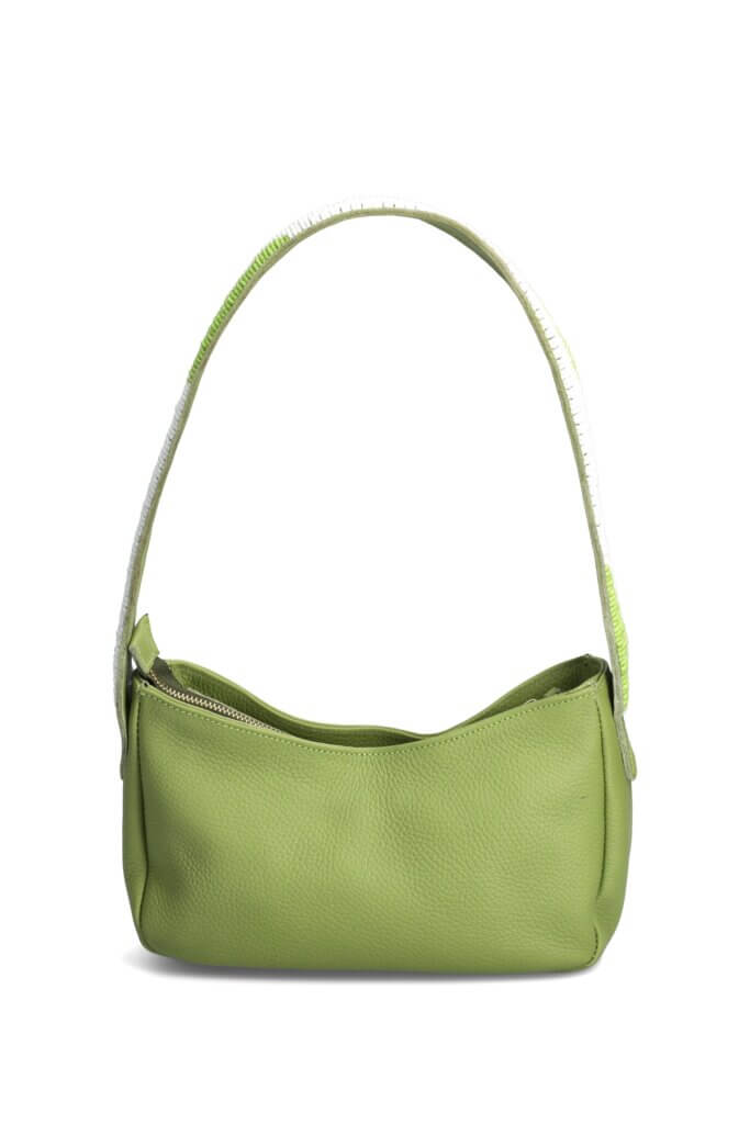 Stitch Fix women’s green shoulder strap purse.