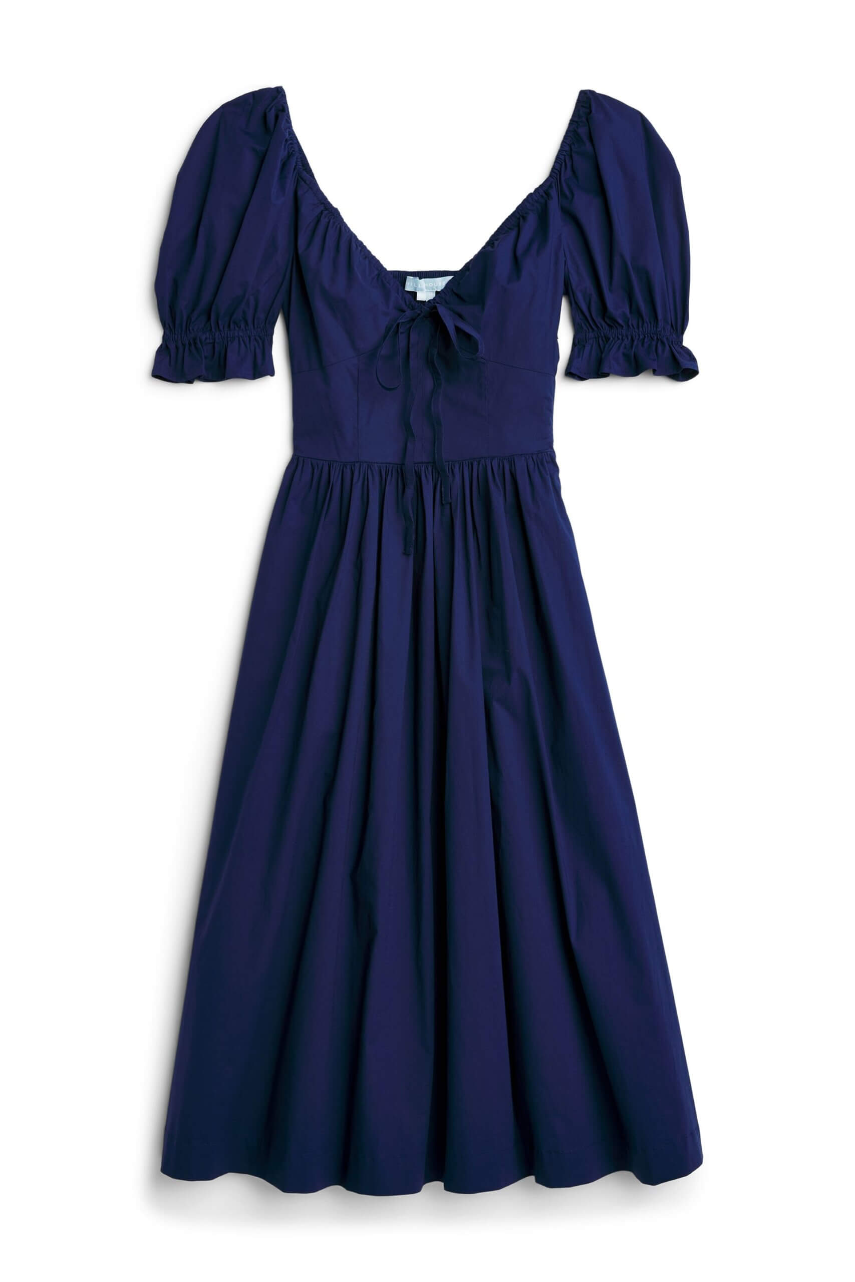 Stitch Fix women's navy short-sleeve maxi dress.