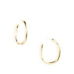 Stitch Fix women’s gold chunky tubular hoop earrings.