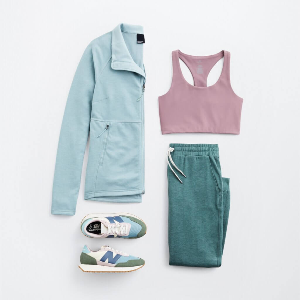 Pastel Athleisure Outfit