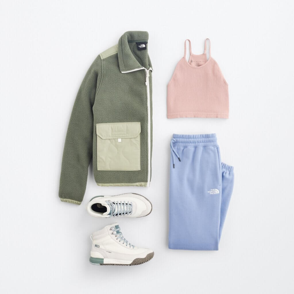 Outdoor Athleisure Look Green Jacket