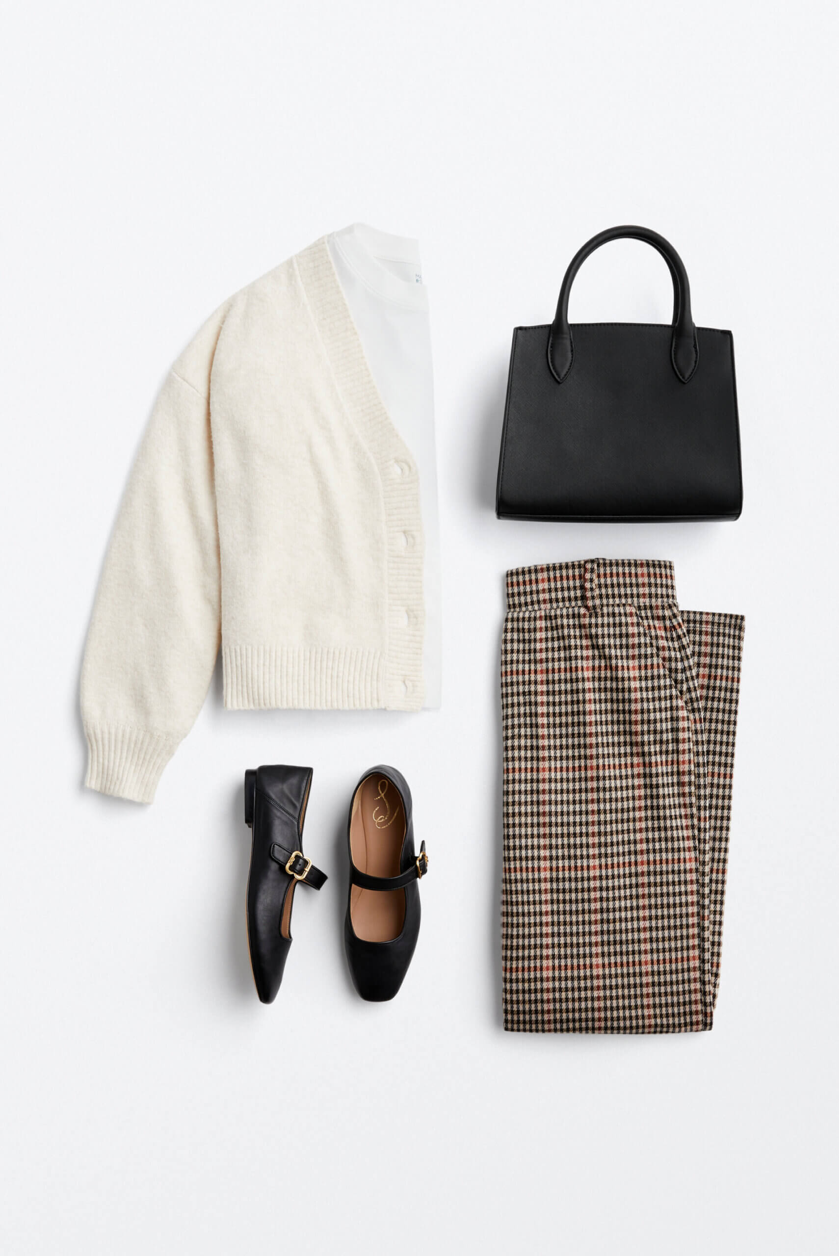 elevated outfit featuring basics for women over 60