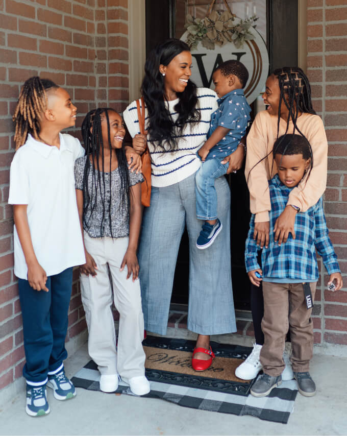 Back-to-School Fall Outfits for Moms and Kids