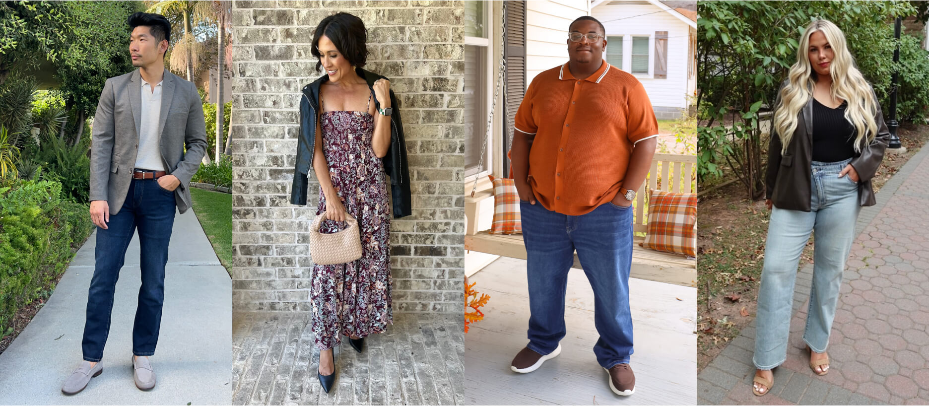Stitch Fix styled outfits for multiple body types