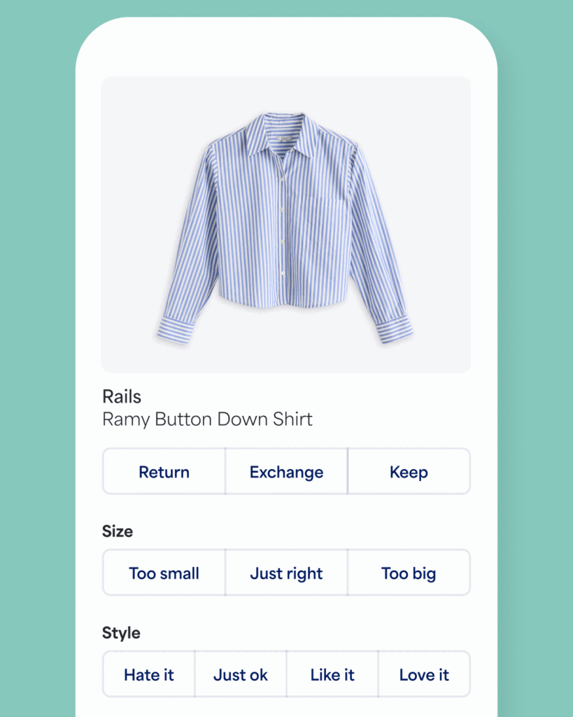 Stitch Fix Stylist feedback