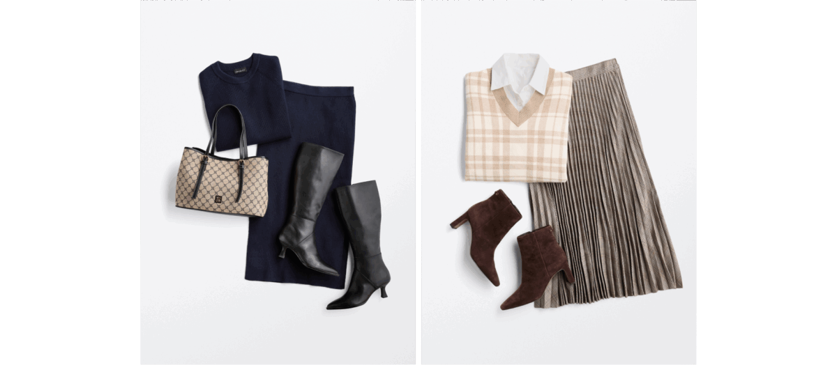 women's midi skirts for the office 2025