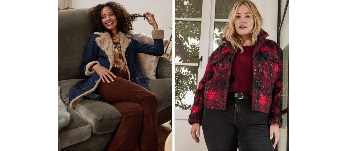 Winter statement jackets for women