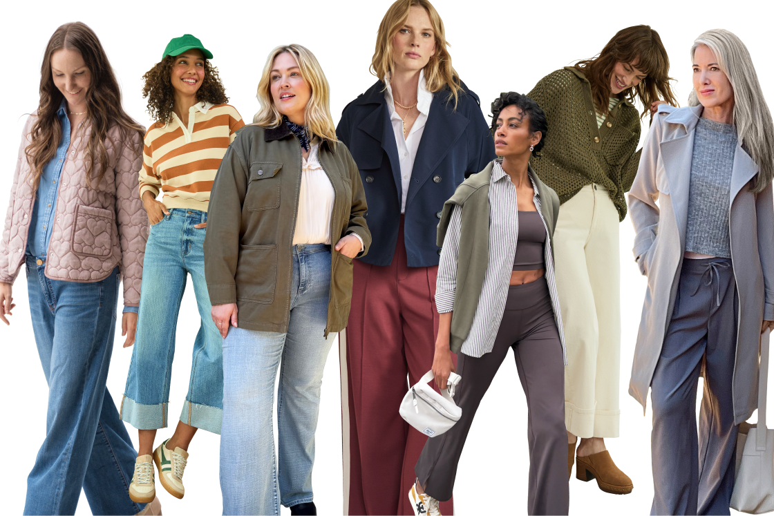 wide leg jean outfits for winter 